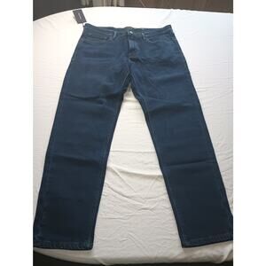 Massimo Dutti NWT Women's Tapered Dark Wash Jeans Size 32